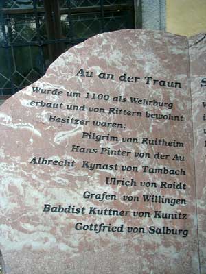 Schlo&szlig; Au an der Traun