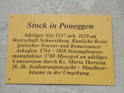 Schlo&szlig; Poneggen